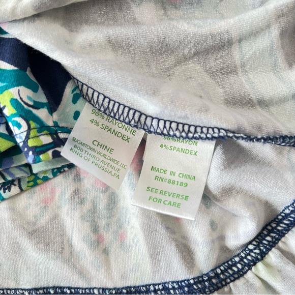 Lilly Pulitzer Jessalynne Wrap Romper Dress in Sway This Way - Picture 7 of 12